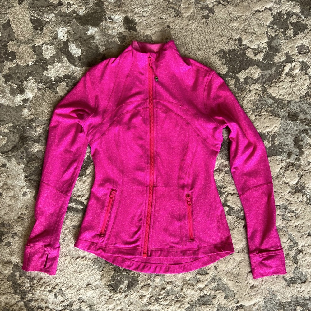 Hot Pink Women's Performance Zip Jacket